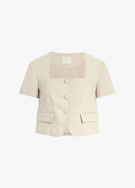 The Mayfair Linen Top