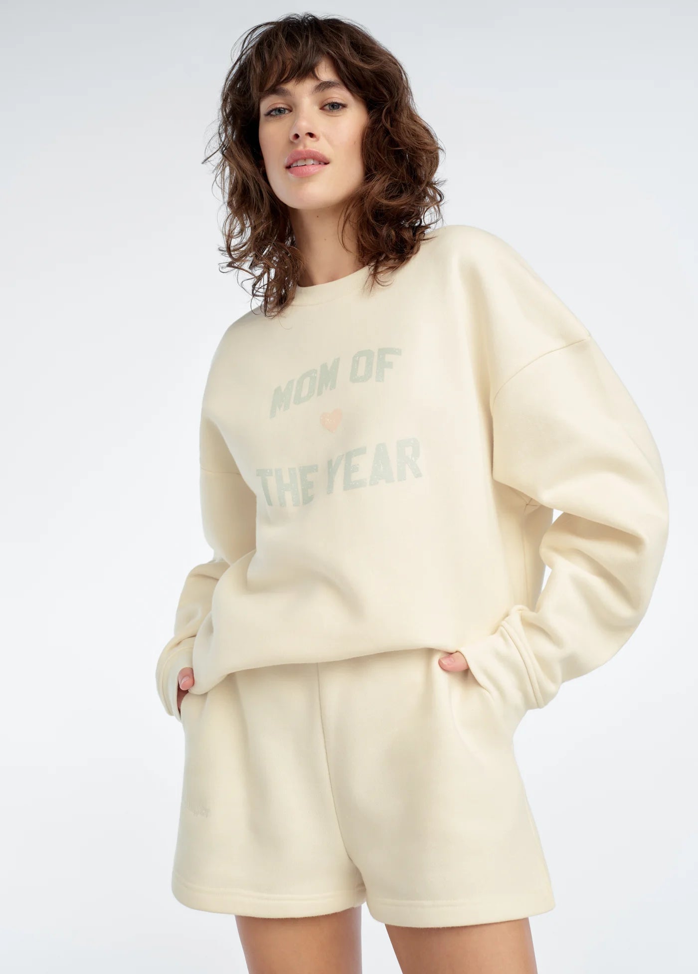 The Favorite Daughter EMB Sweat Short