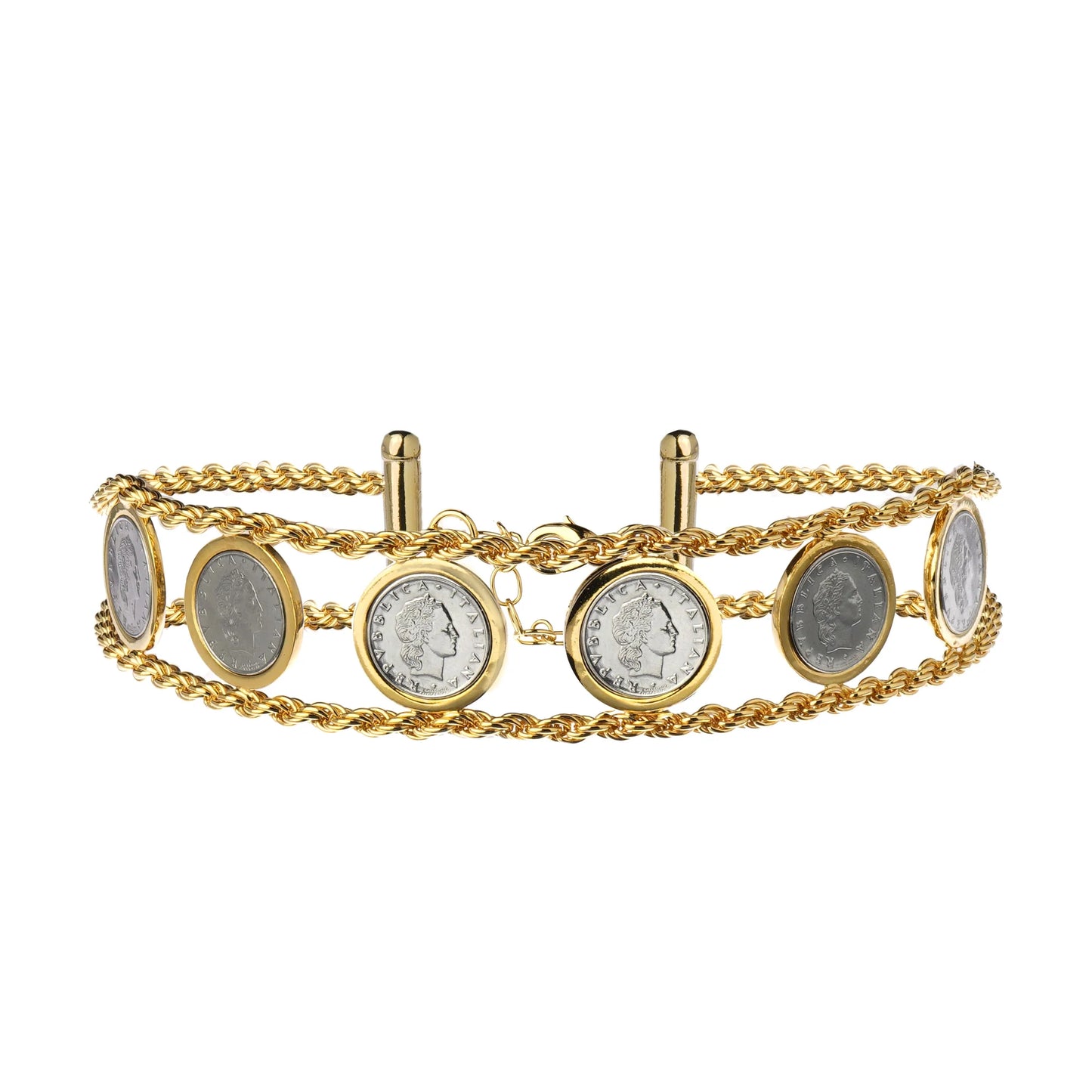 Vinanelle Six Coin Choker