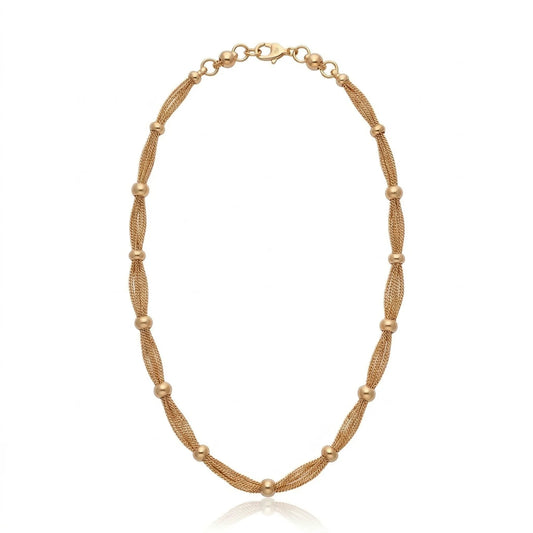 Classic Micro Multi Chain Choker