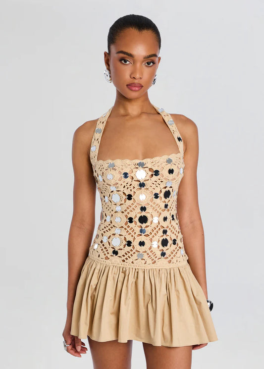 Aliane Crochet Dress