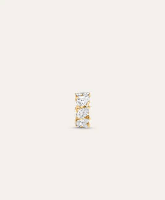 Pear Diamond Eternity Big Bead