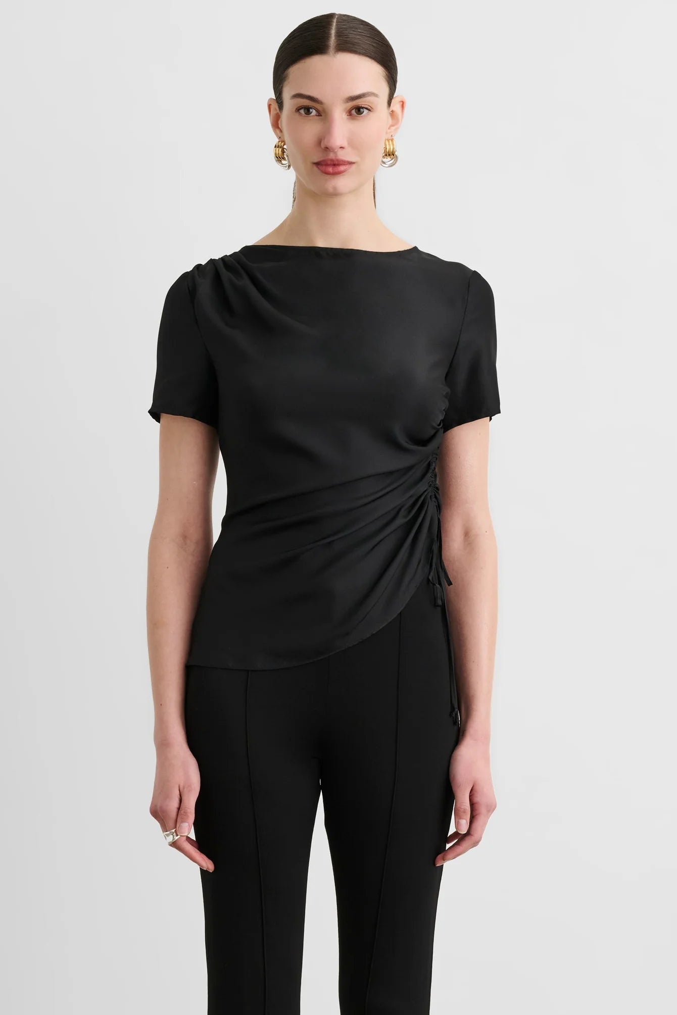 Uma Short Sleeve Top- Toccin