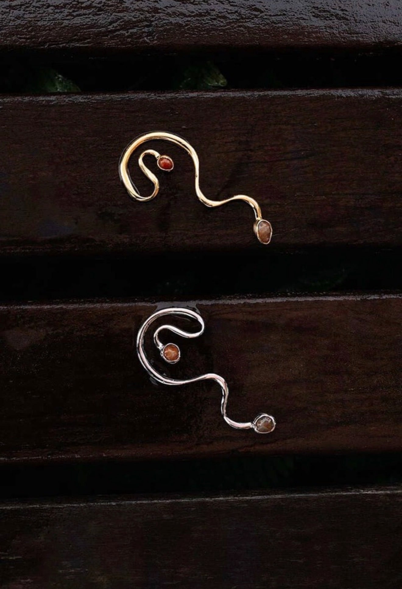 Snake Ear Cuff - Zambia