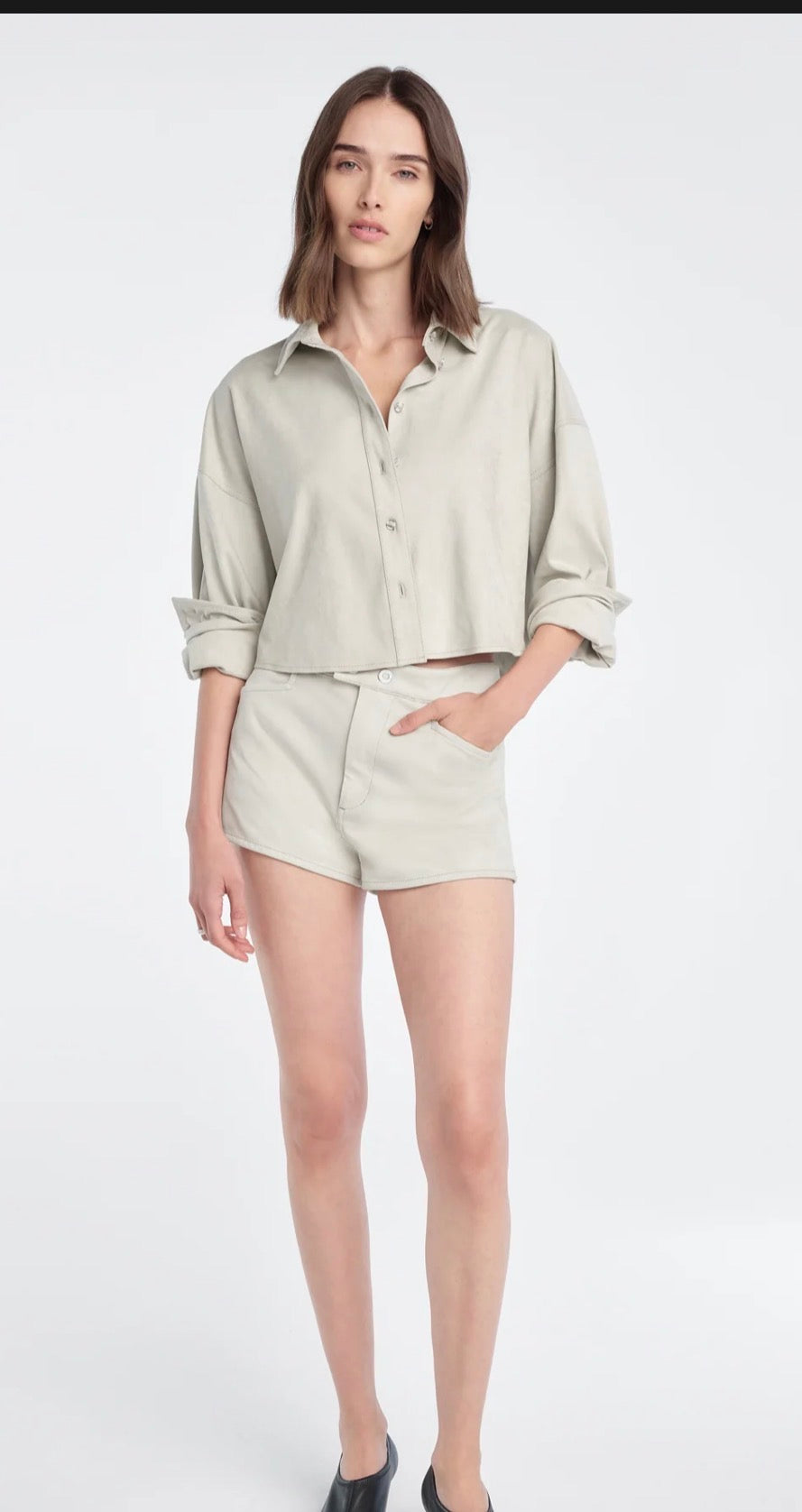 The Crop Ex-Boyfriend Shirt - Favorite Daughter