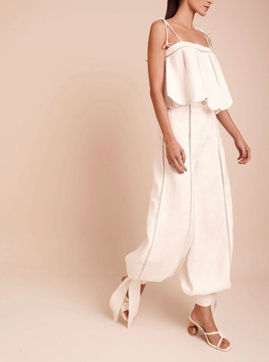 Nilo Pant Ivory Azulu