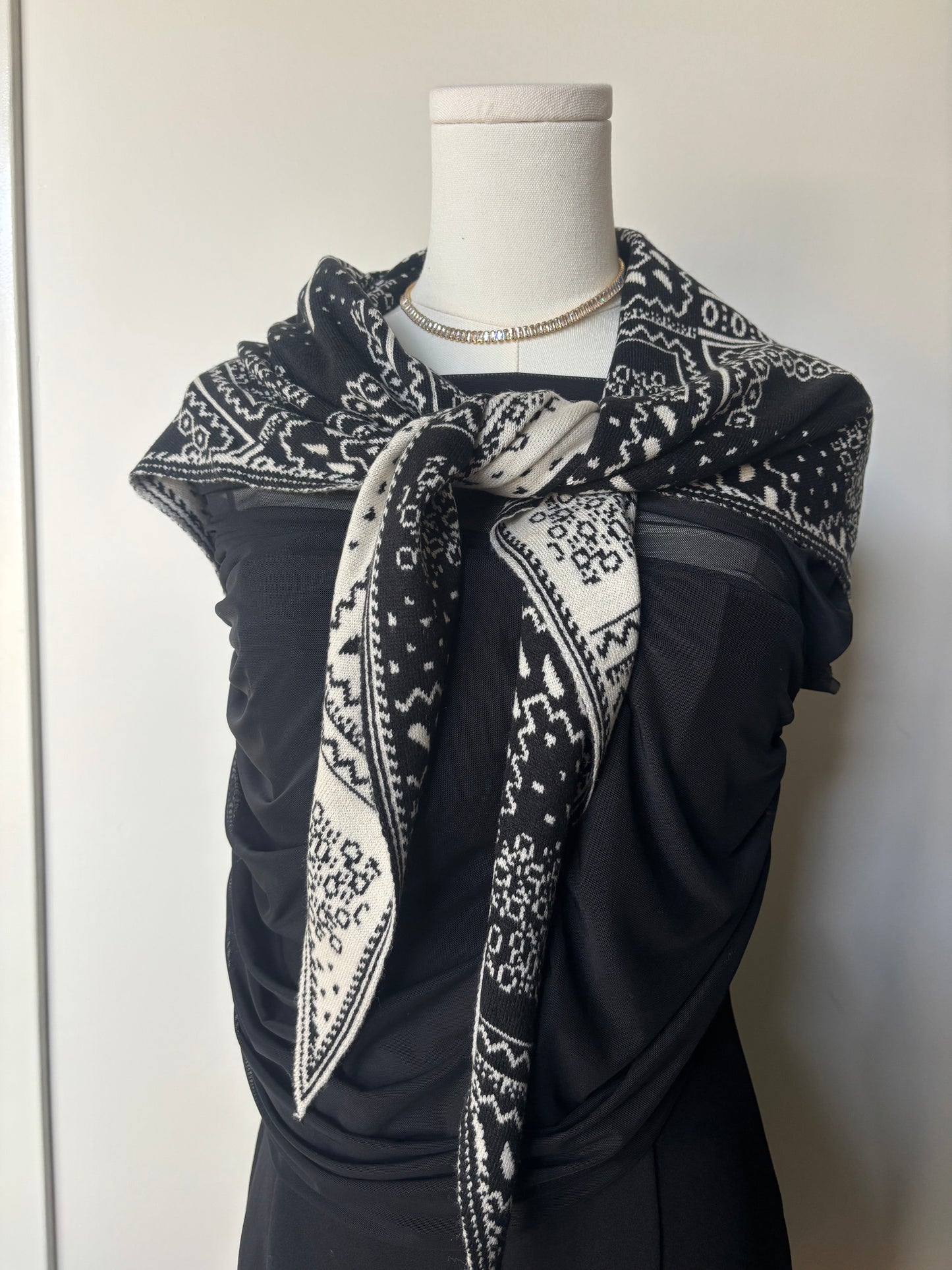 The Sloane Knit Wrap