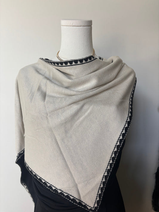 The Arden Reversible Knit Wrap
