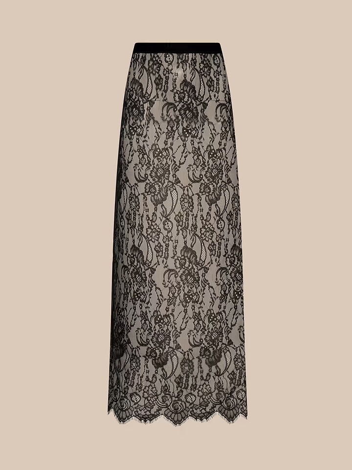Raymonde Maxi Lace Skirt