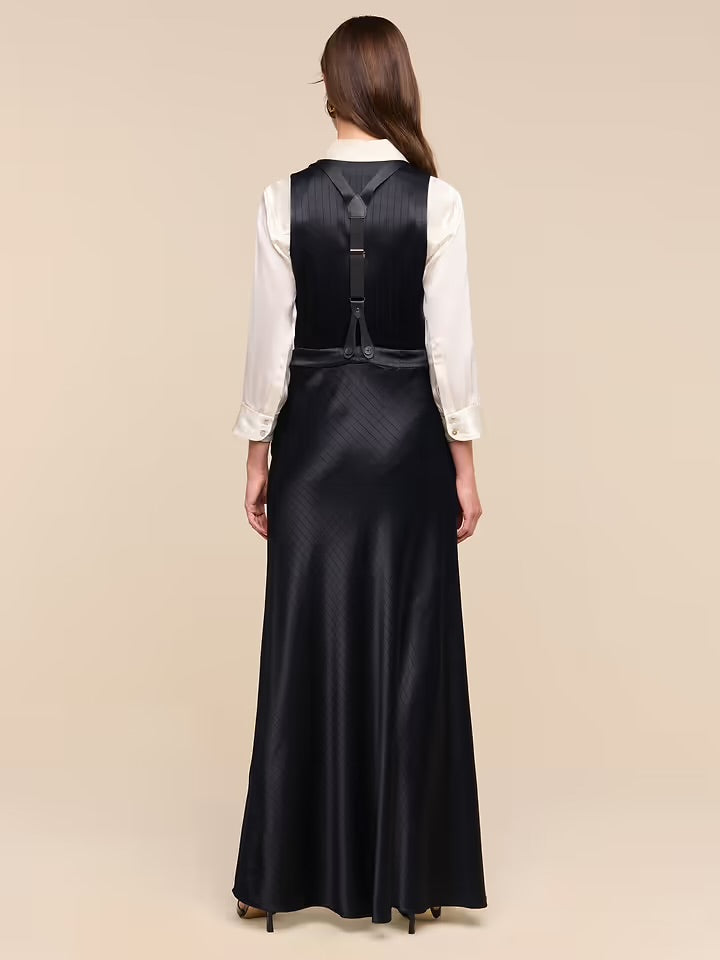 Vespera Suspender Maxi Skirt