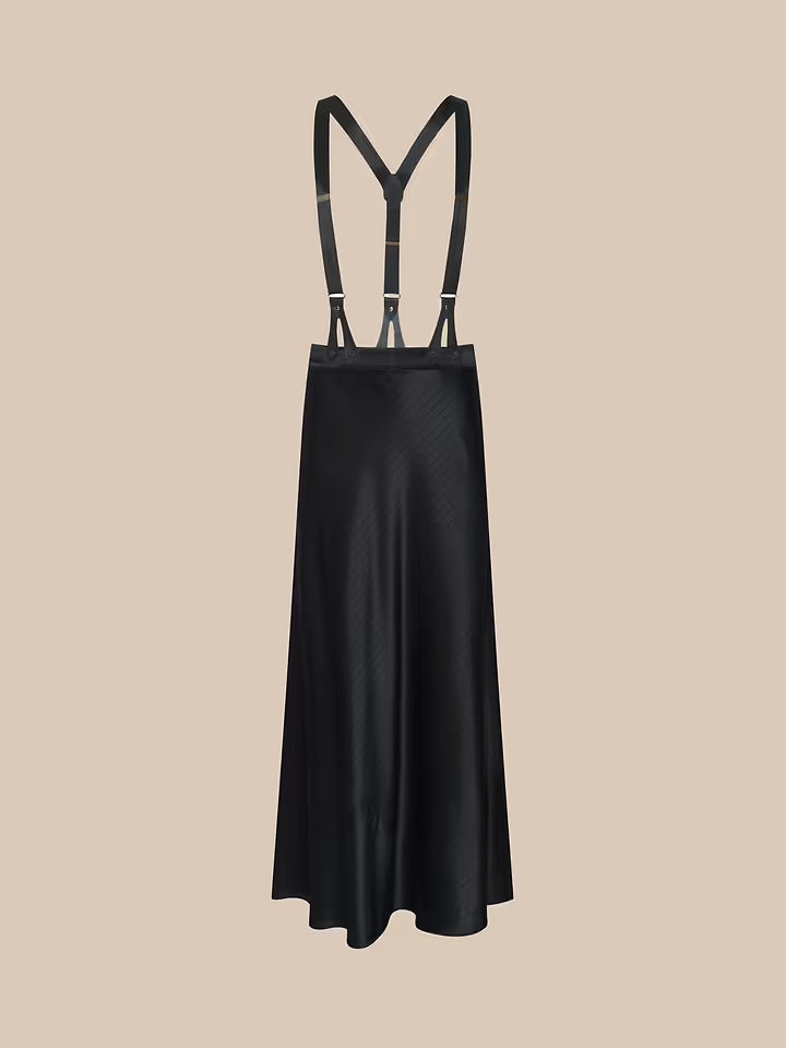 Vespera Suspender Maxi Skirt
