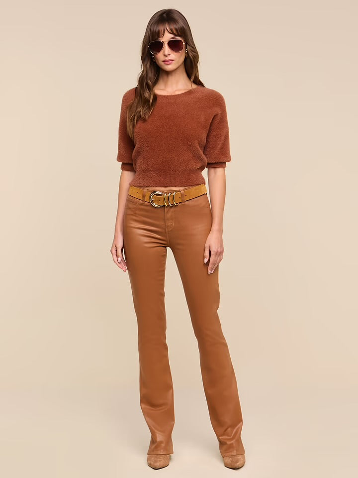 Selma Coated Bootcut Jean