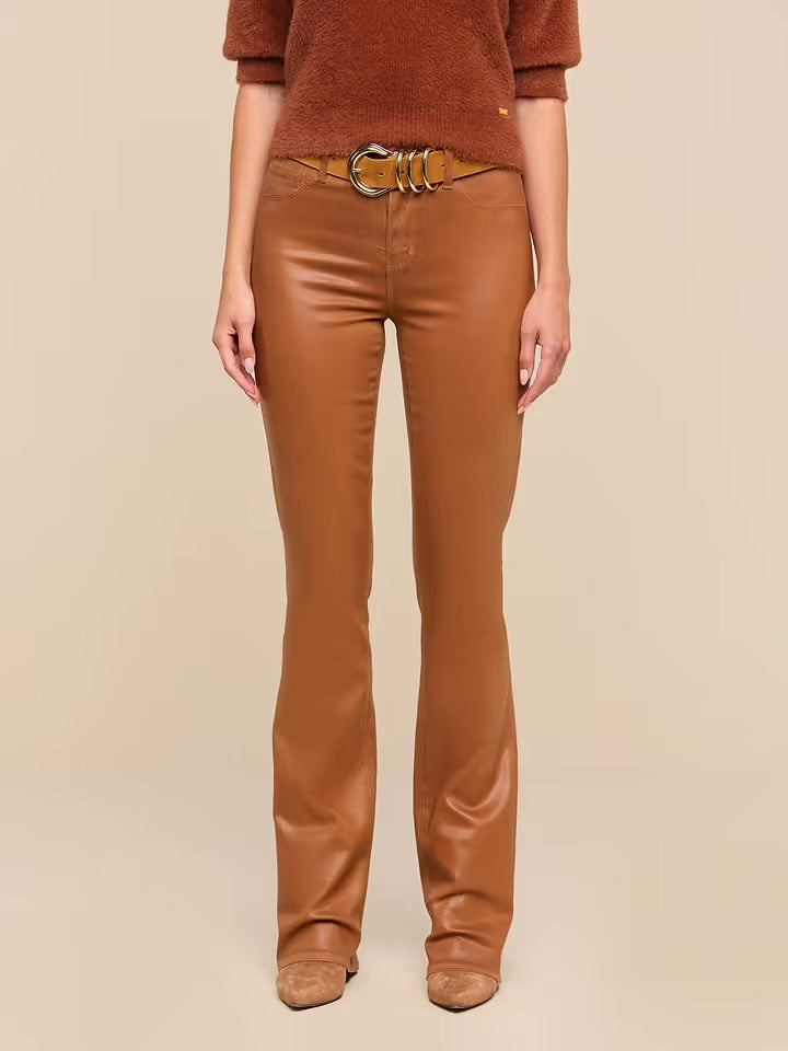Selma Coated Bootcut Jean