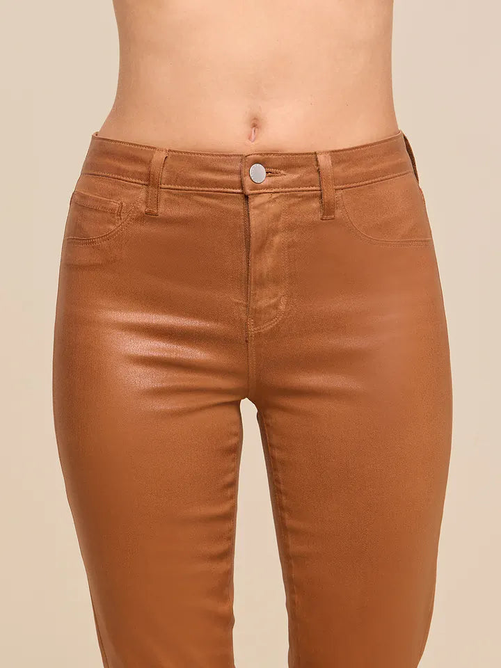 Selma Coated Bootcut Jean