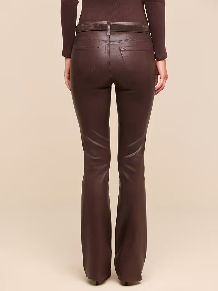 Ruth Coated Straight Leg Jeans