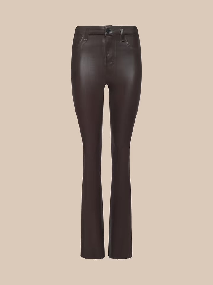 Ruth Coated Straight Leg Jeans