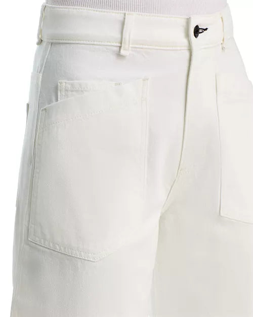High Rise Twisted Barrel Jeans