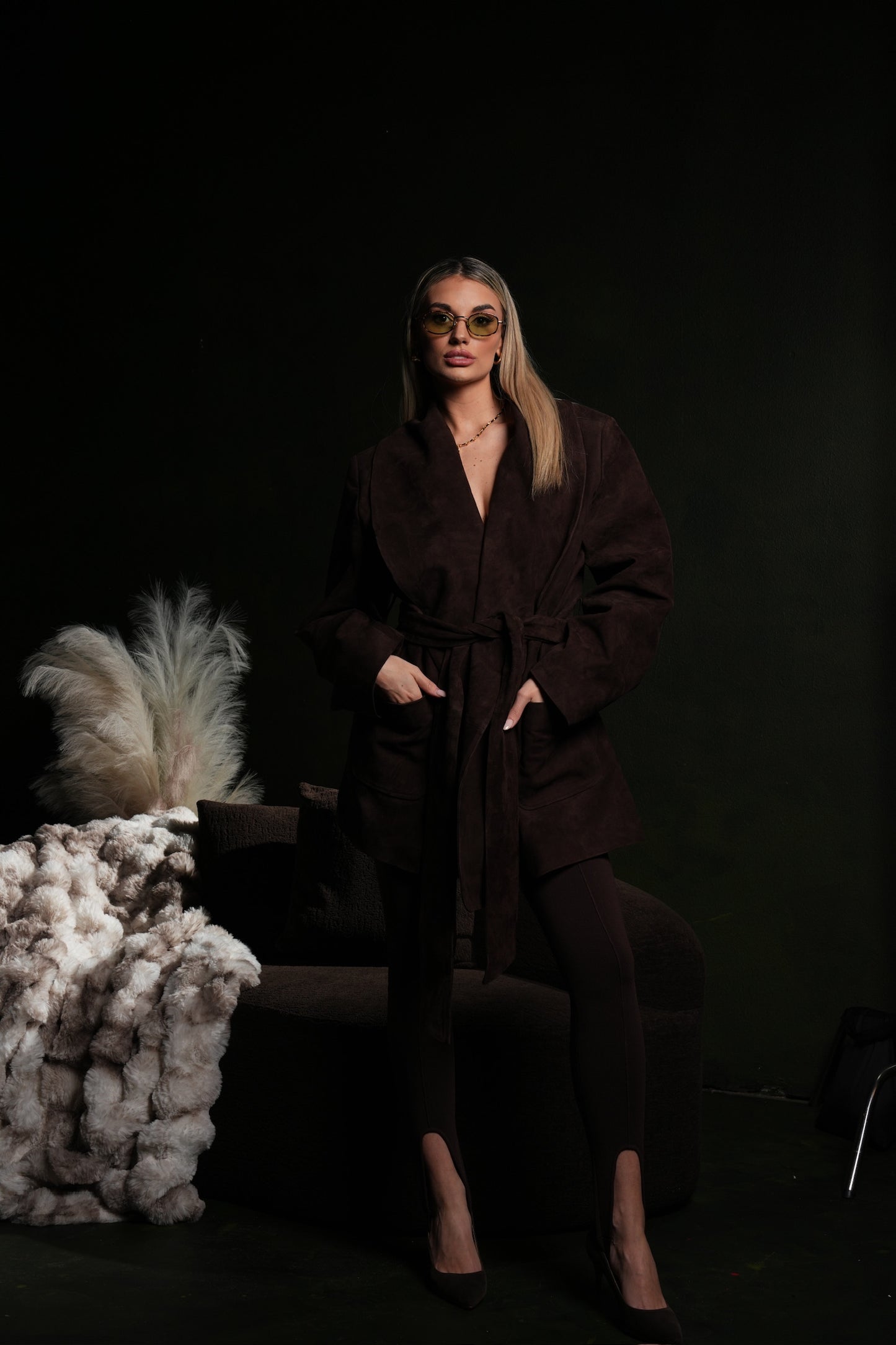 SEROYA Chandra Suede Jacket