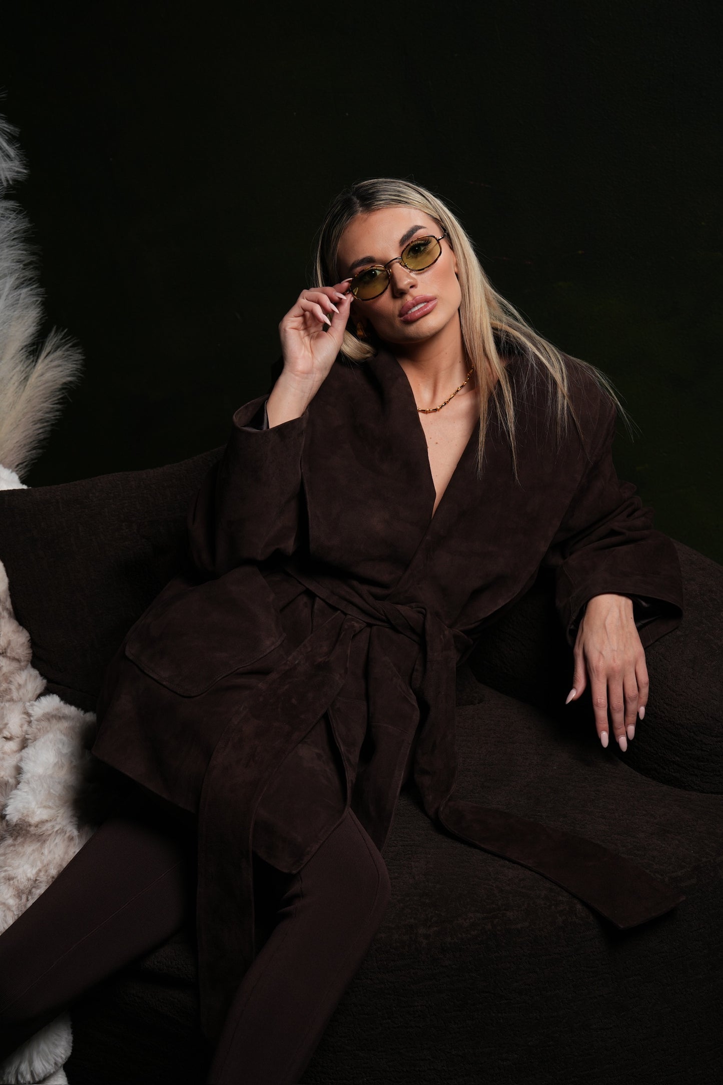 SEROYA Chandra Suede Jacket