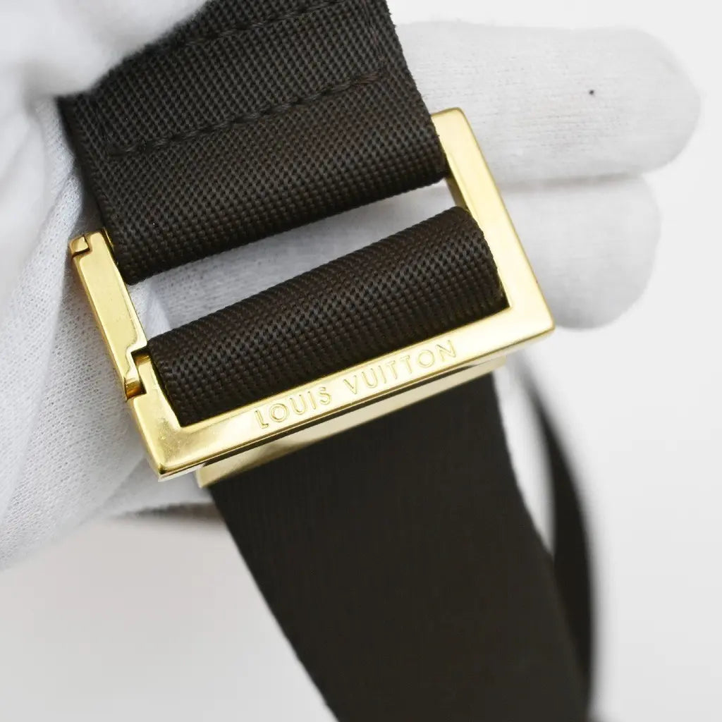 Louis Vuitton Geronimo cloth clutch bag