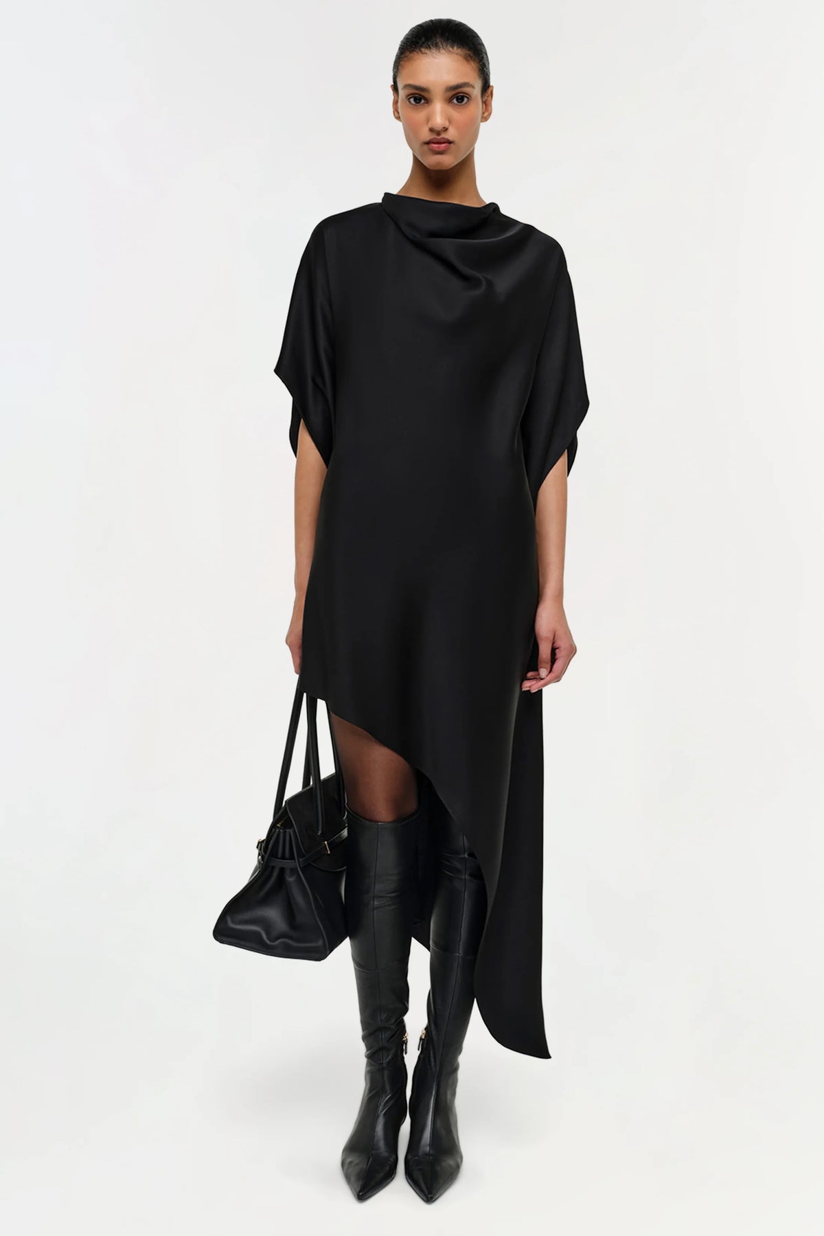 Sadia Cape Midi Dress