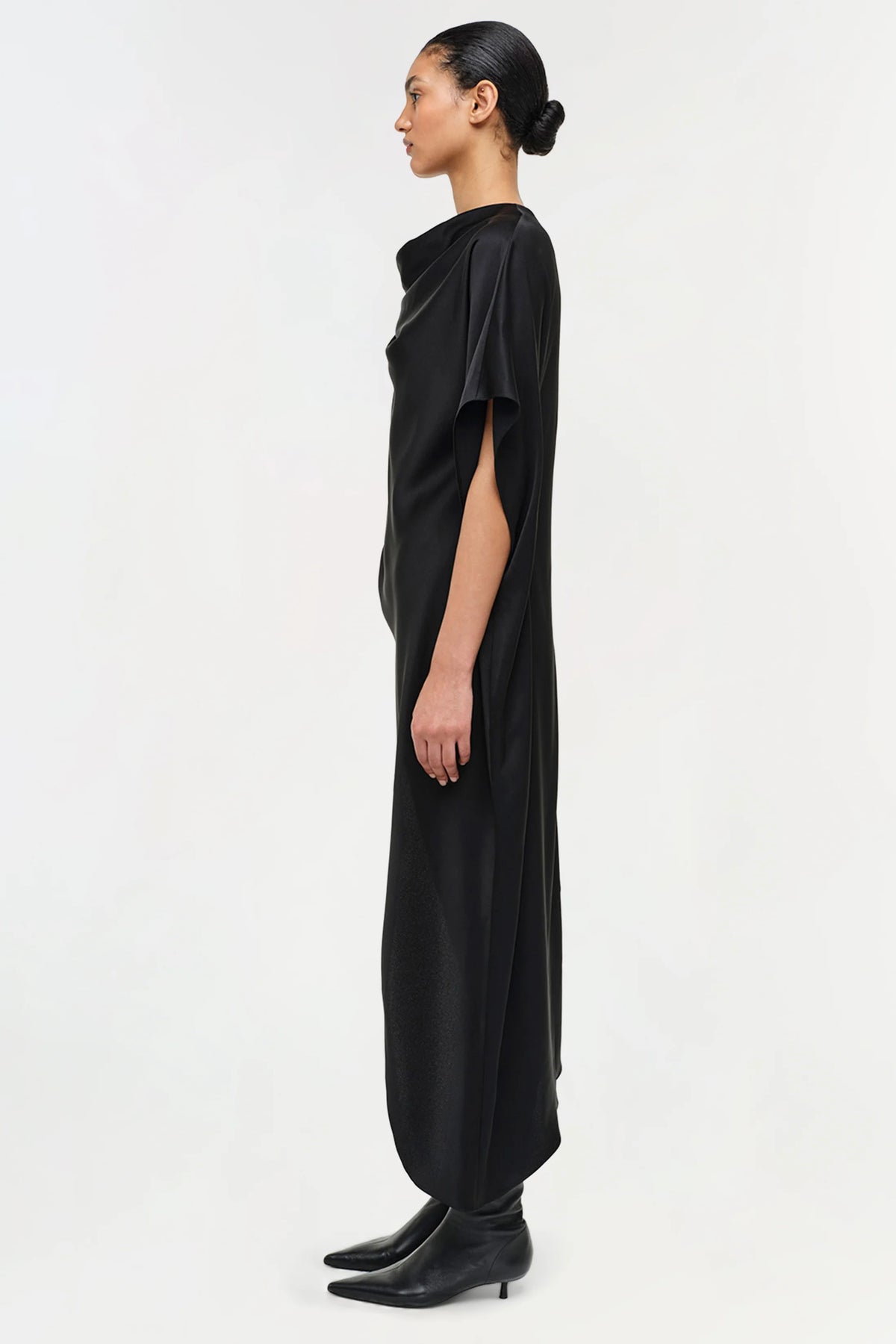 Sadia Cape Midi Dress