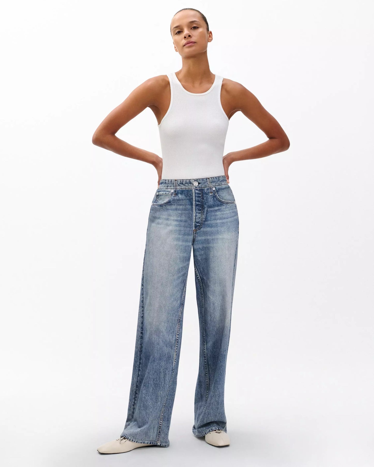 MIRAMAR TERRY WIDE LEG  PANT