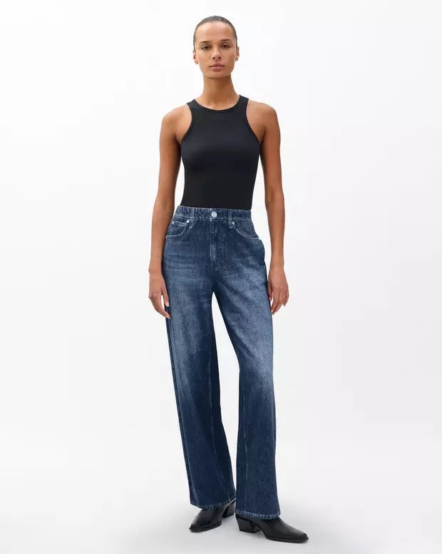 MIRAMAR TERRY WIDE LEG  PANT