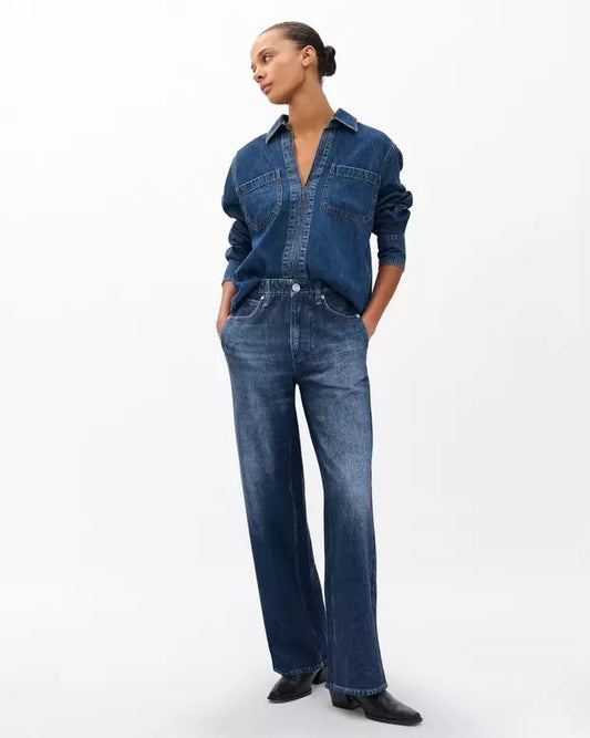 MIRAMAR TERRY WIDE LEG  PANT