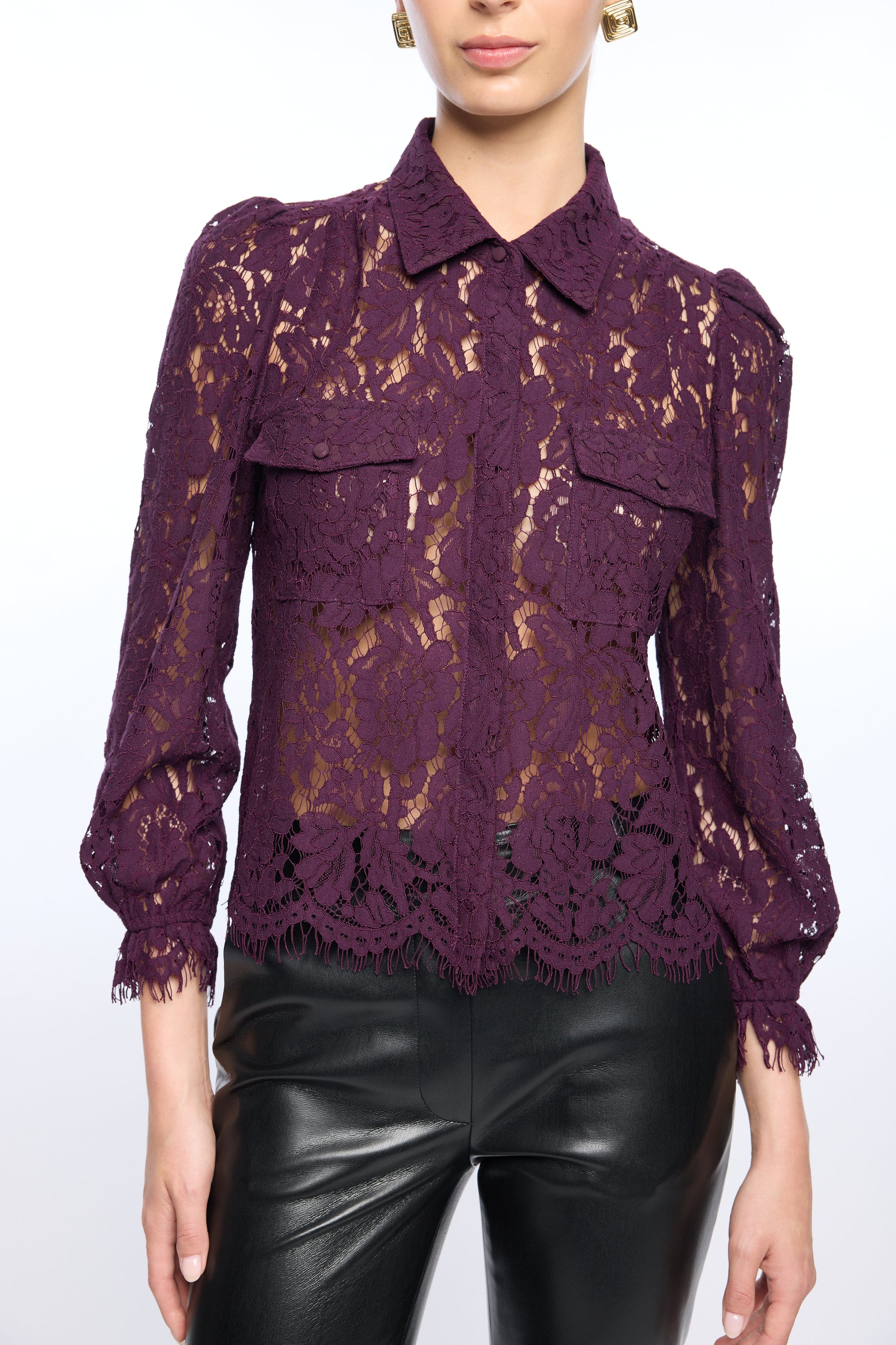 LINA LACE SHIRT