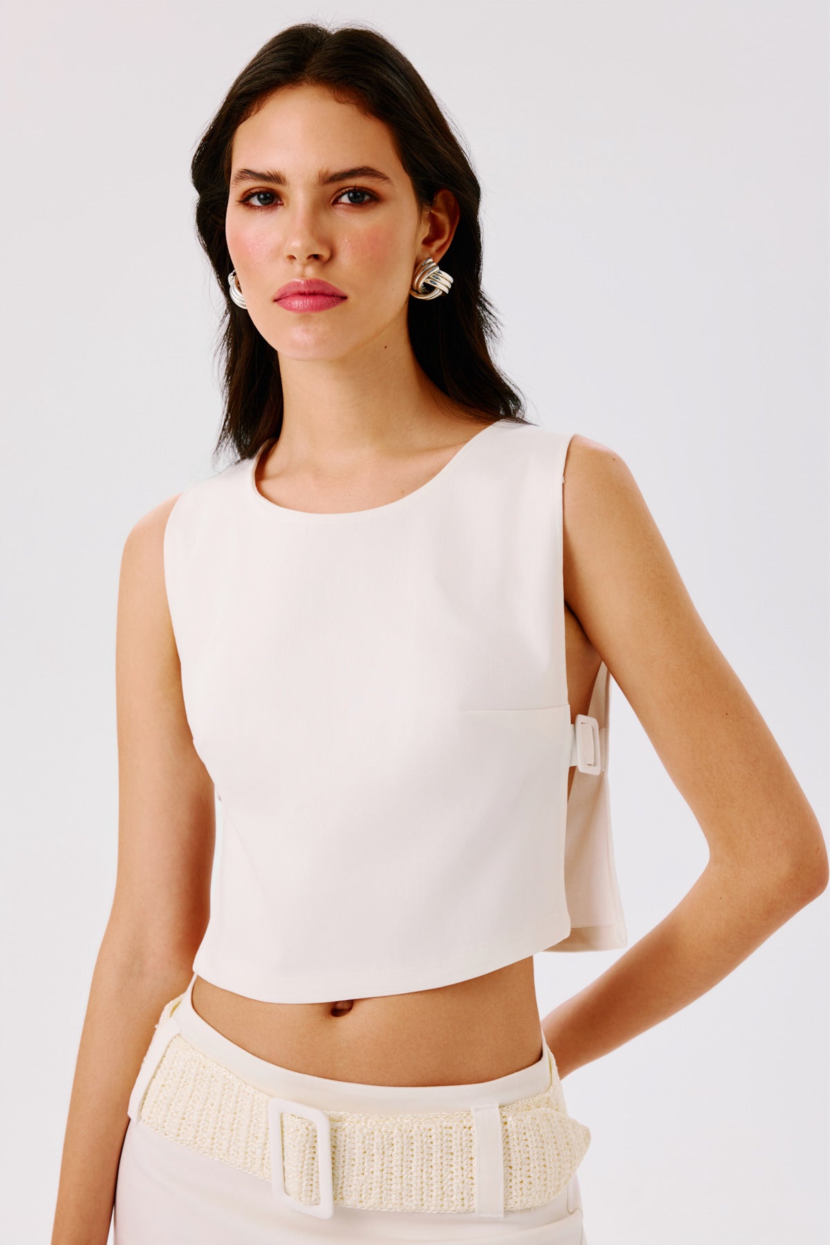 Alba Denim Top