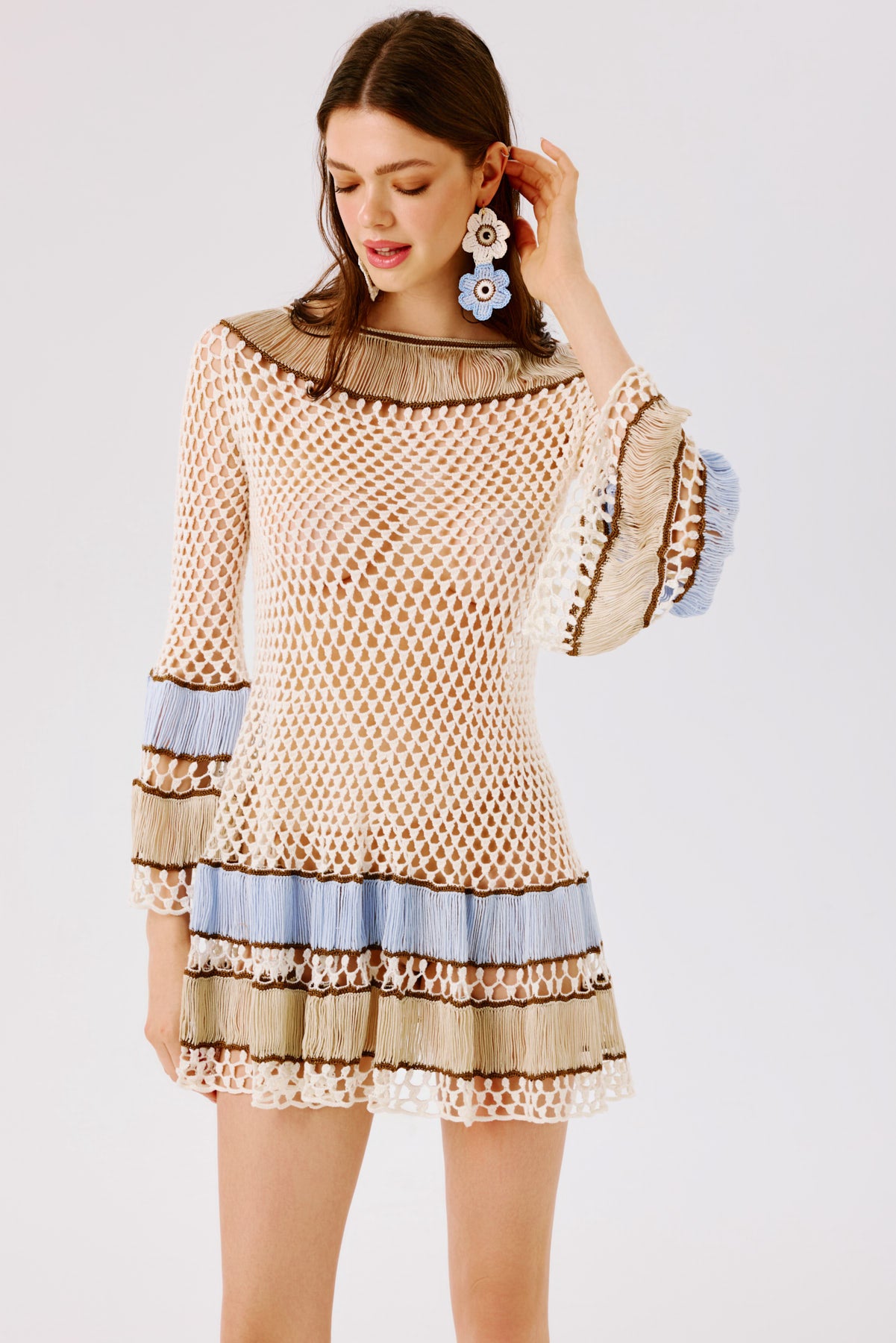 Olea Hand-Crocheted Dress