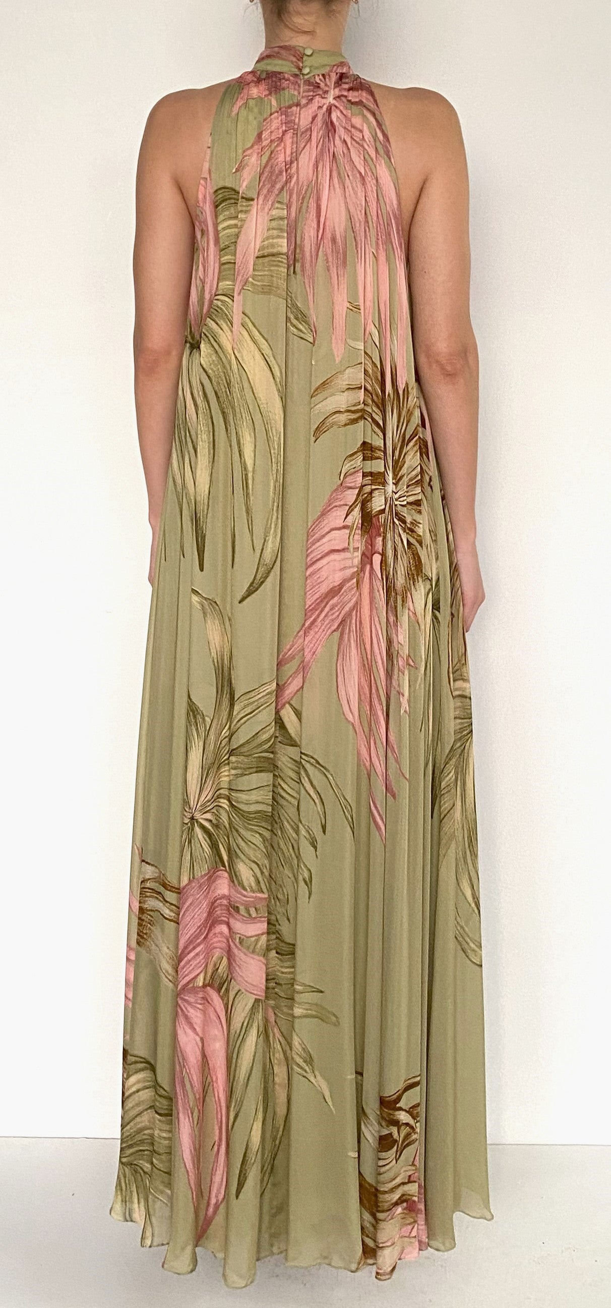 FLARED MAXI DRESS