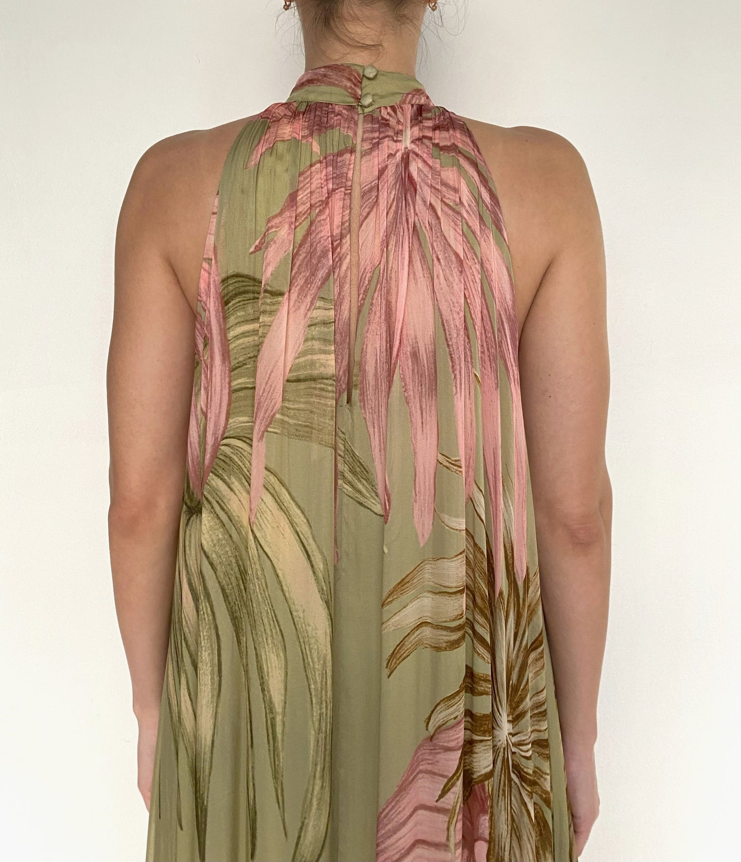 FLARED MAXI DRESS