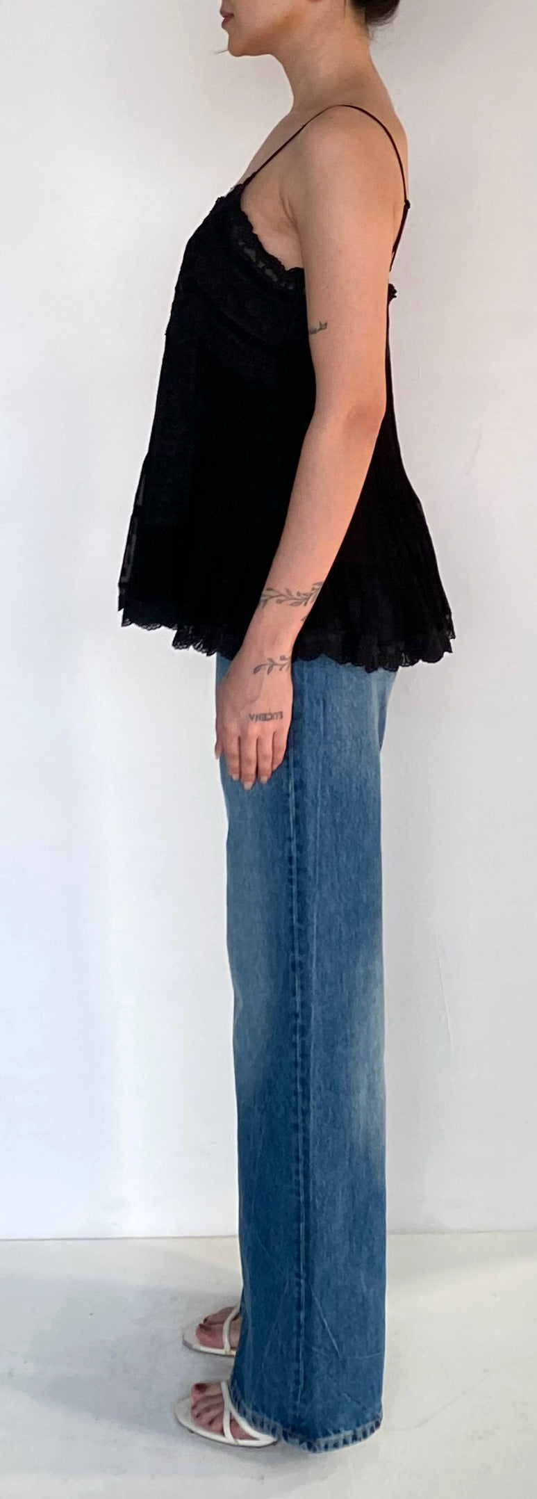 LACE DETAIL TOP