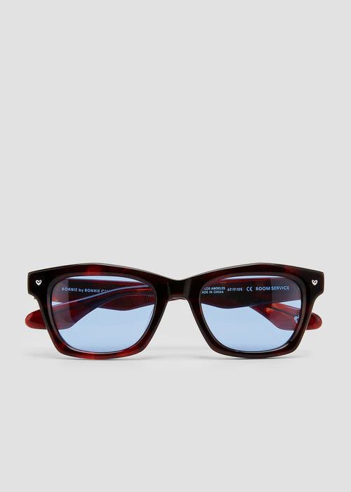 ROOM SERVICE Red Tortoise and Blue Tint