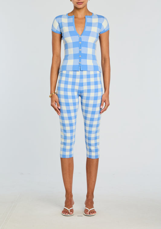 Coastal Blue Gingham