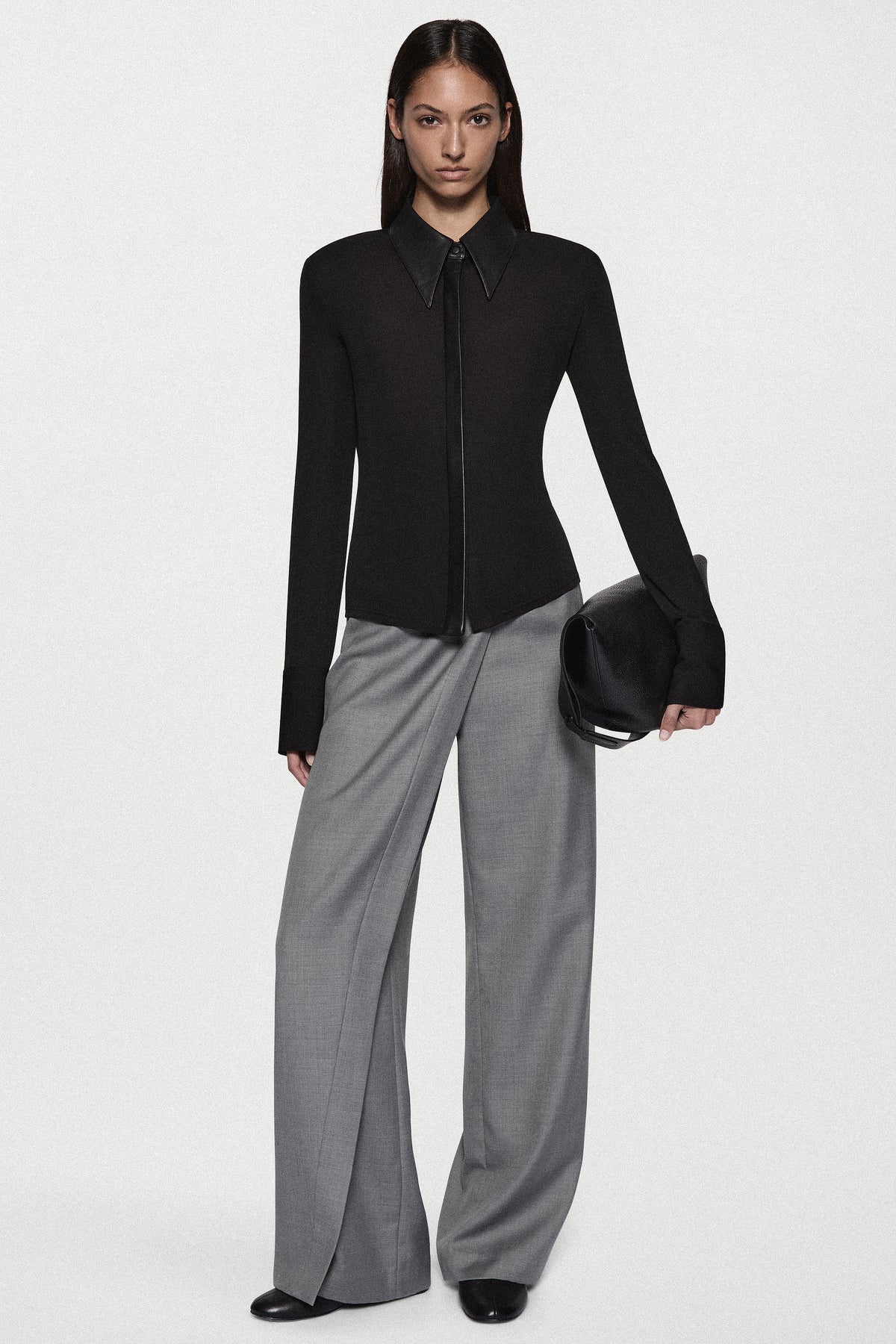 Jersey Leather LS Shirt