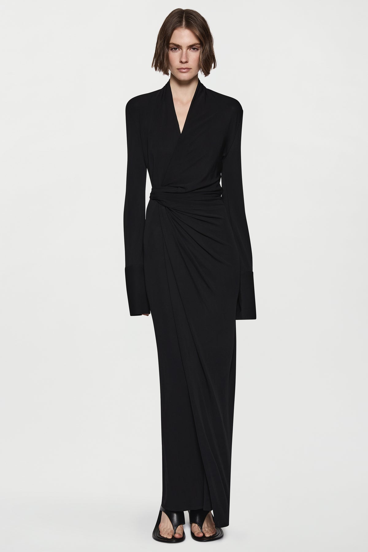 Wrap Jersey Dress