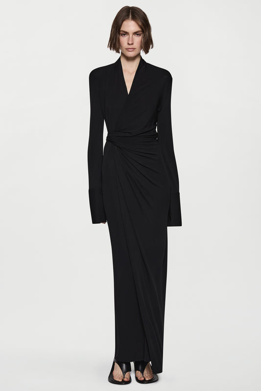 Wrap Jersey Dress