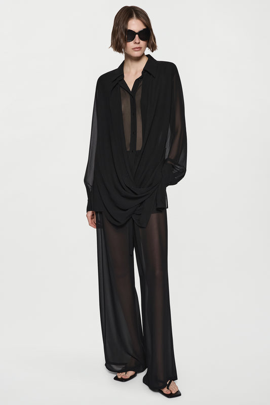 Silk Drawstring Pant
