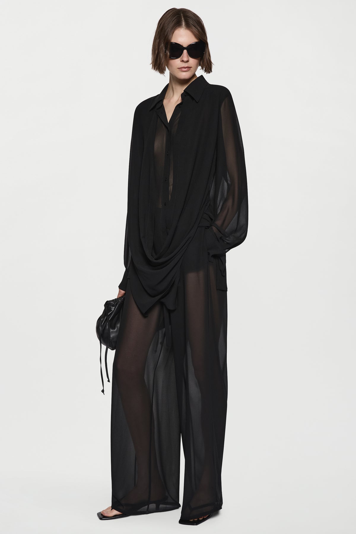 Silk Drawstring Pant