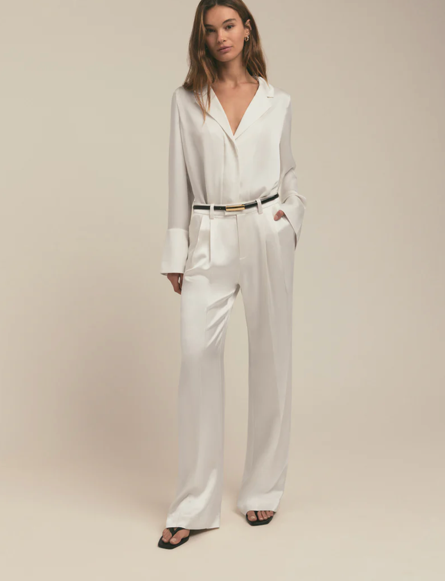 The Low Favorite Satin Pant- Favorite Daughter