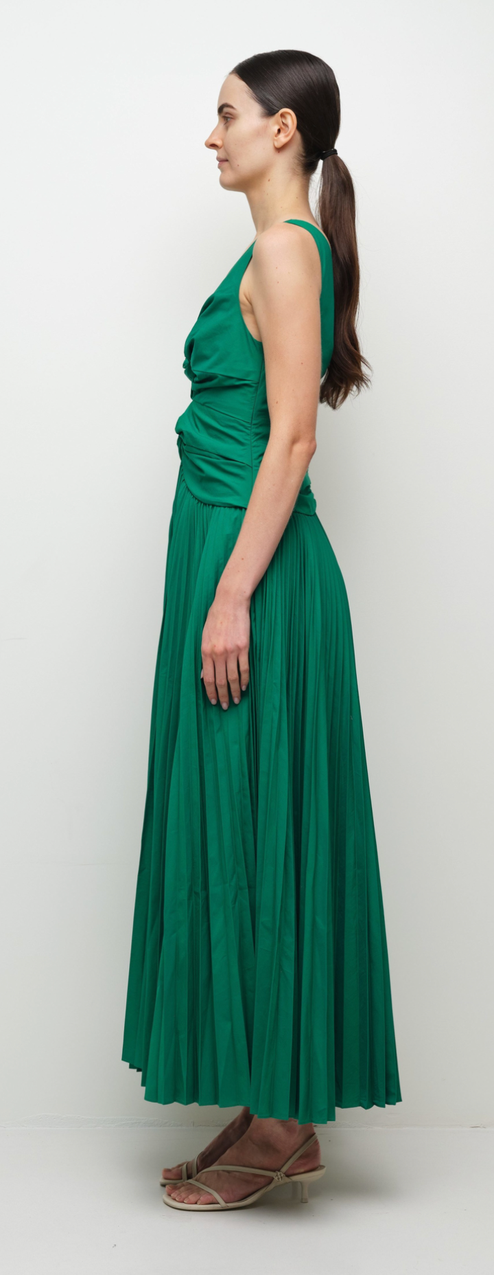 VIVIANNE COTTON MIDI DRESS SIMKHAI