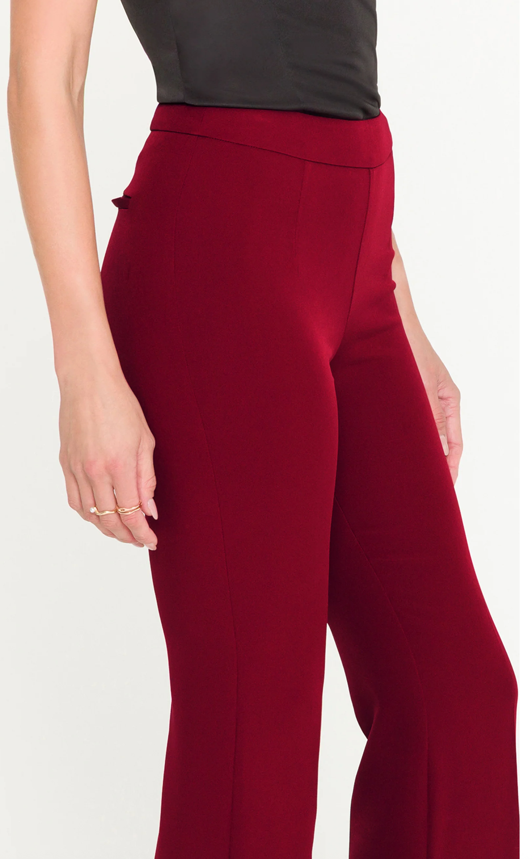 Elise Crepe Pants-Gen Love