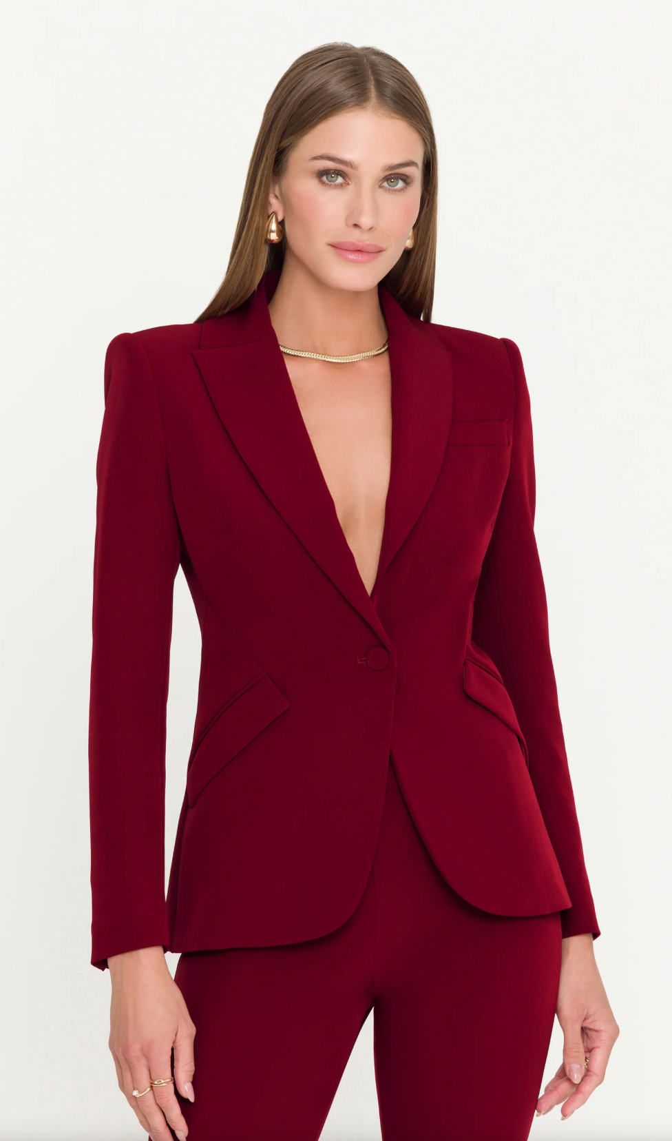 Vera Crepe Blazer-Gen Love