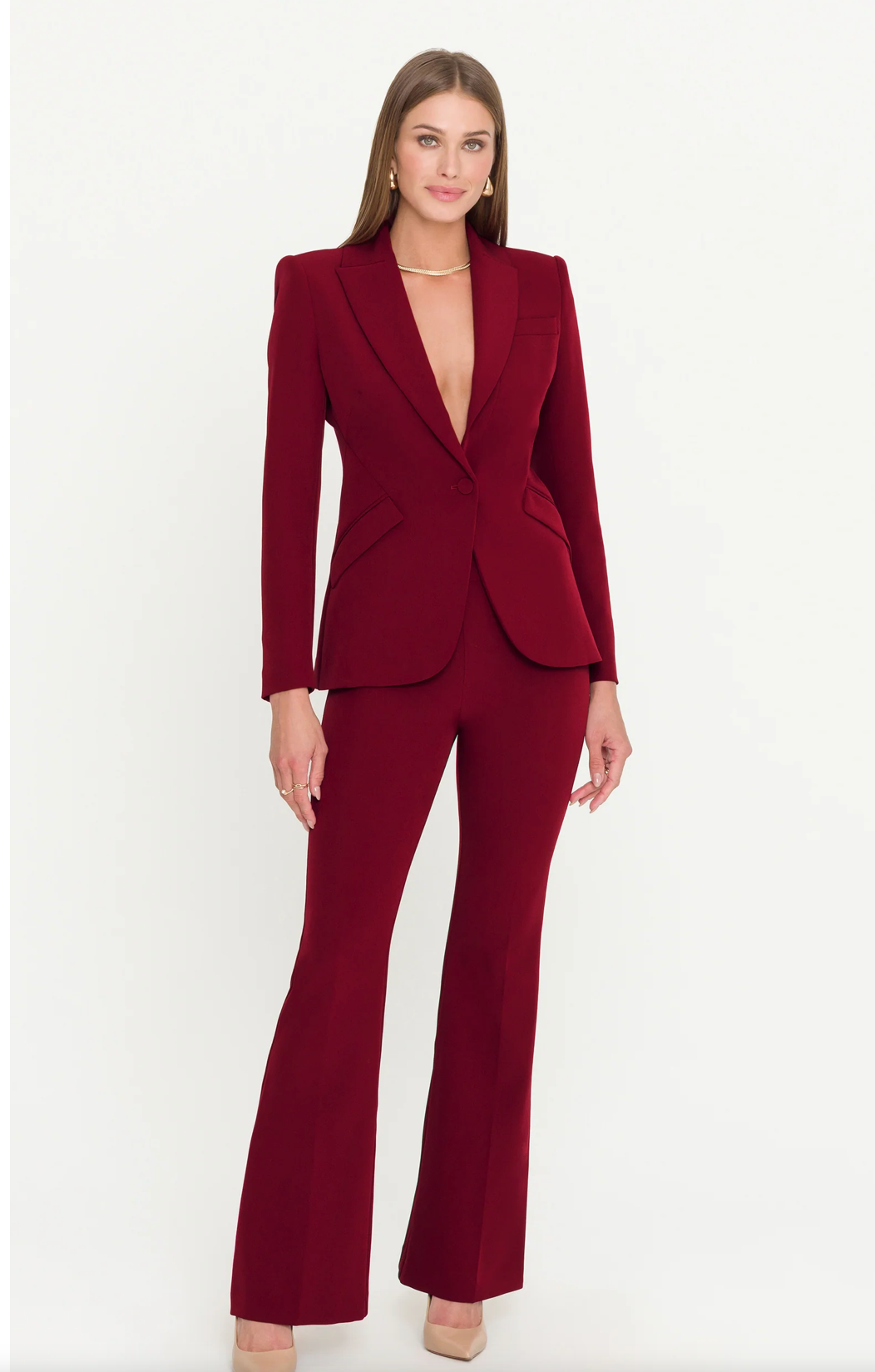 Vera Crepe Blazer-Gen Love