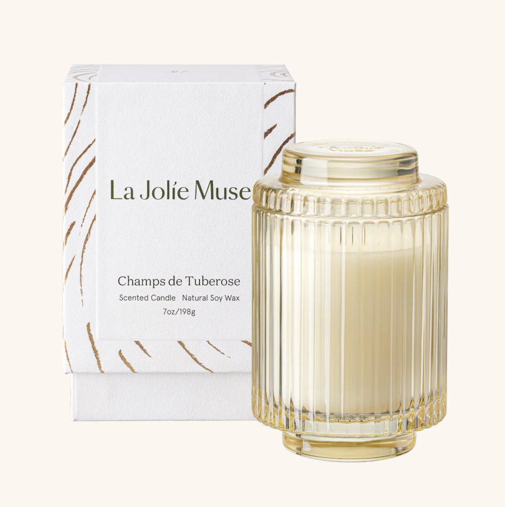 La Jolie Muse - Amélie – Champs de Tuberose Candle 11oz