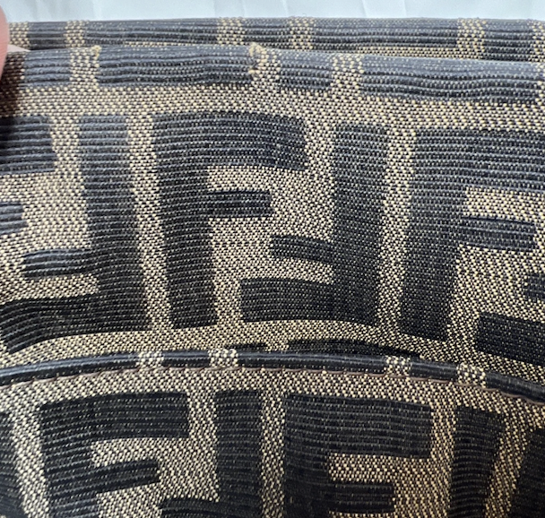Fendi Zucchino Mama Baguette Shoulder Bag