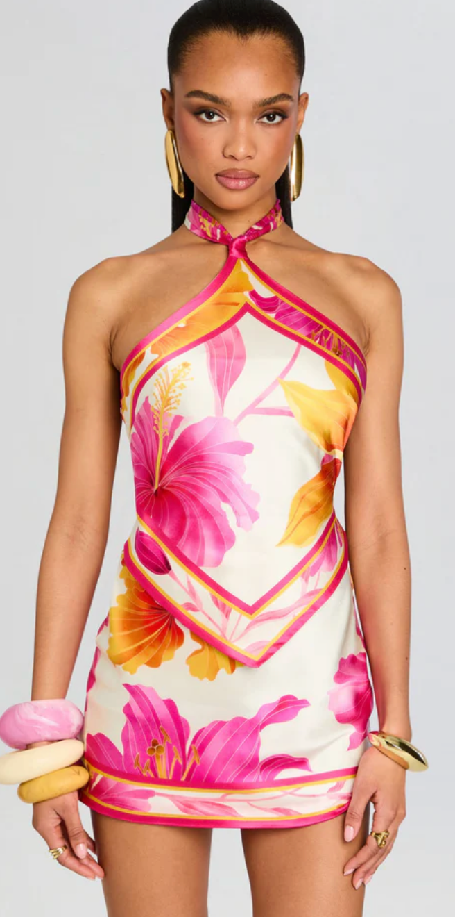 Adelaide Silk Dress Retrofete